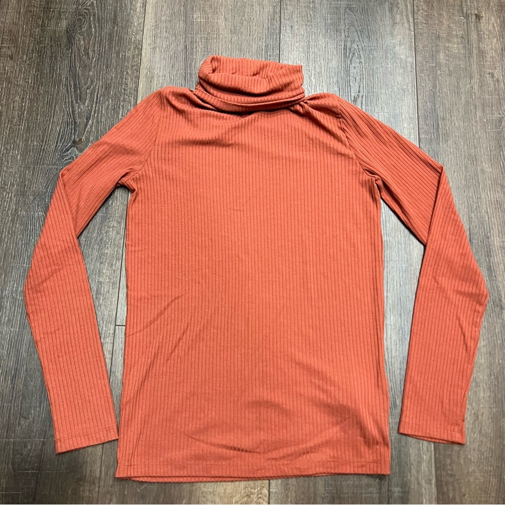 Madewell turtleneck ribbed long sleeve